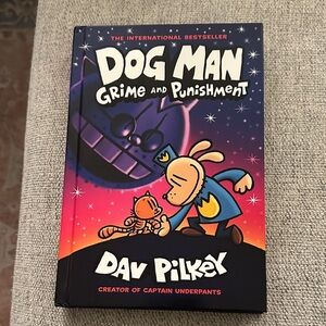Dog Man - Grime and Punishment by David Pilkey excellent condition